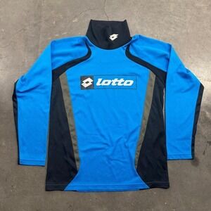 Vintage Lotto soccer jersey w/‎ turtle neck